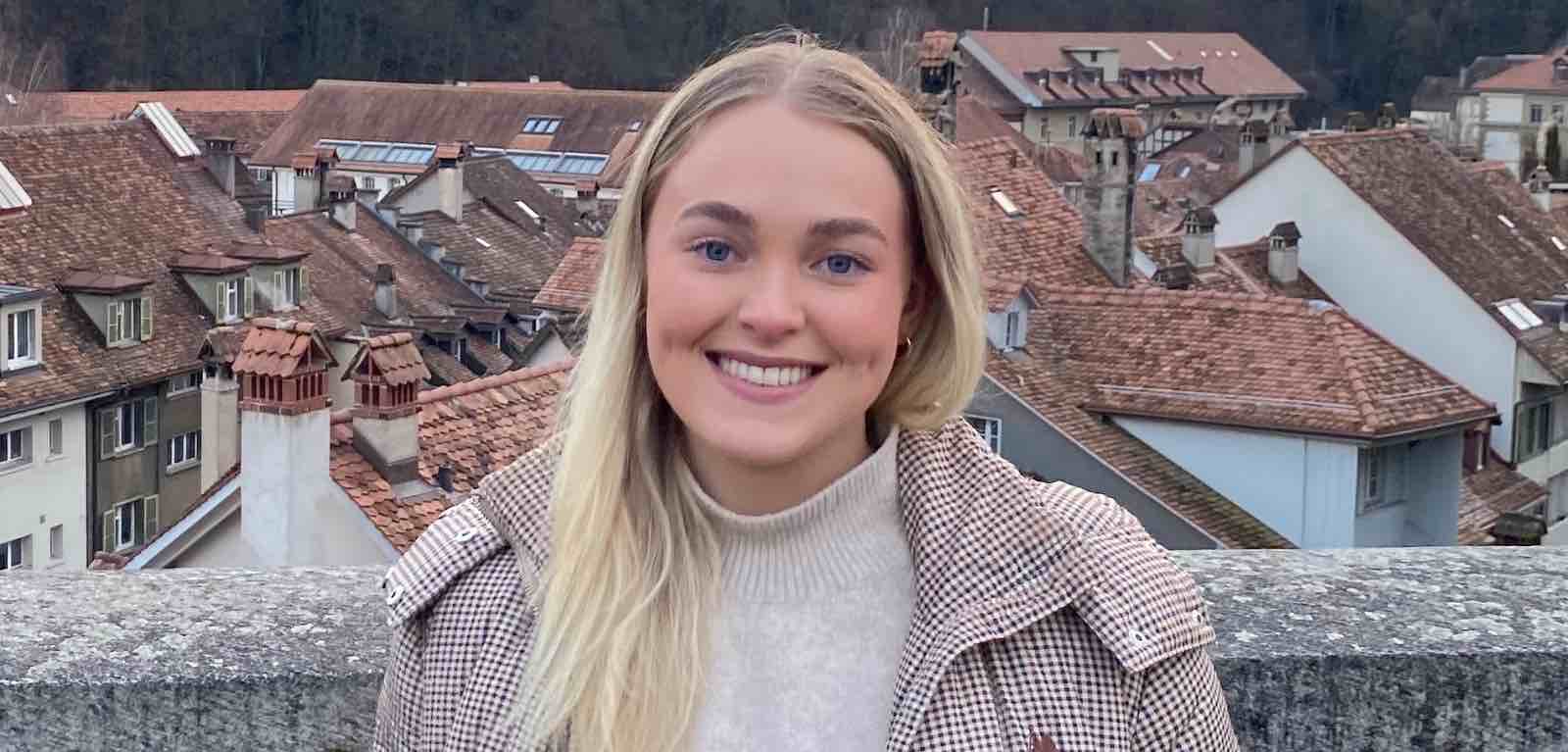 PhD student Aisling O Hare smiling